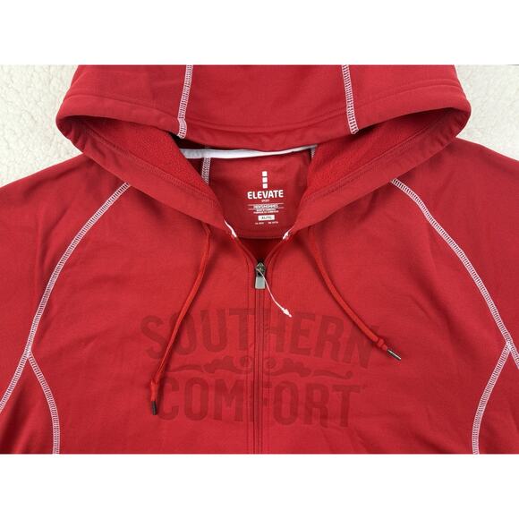 Southern Comfort Whiskey Hoodie Full Zip Jacket Extra Large Elevate Sports - Picture 3 of 10